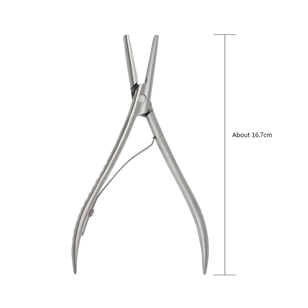 1 pc Hair Extension Pliers Micro Link Ring Bead Closer Tool Stainless Steel Hair Extension for Micro Ring Beads Hair Extensions
1 pc Hair Extension Pliers Micro Link Ring Bead Closer Tool Stainless Steel Hair Extension for Micro Ring Beads Hair Extensions