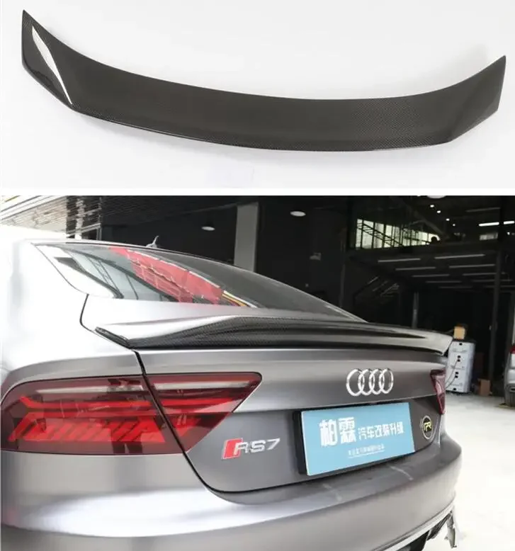 REAL CARBON FIBER REAR WING TRUNK LIP TAIL WITH FLAP SPOILER FOR AUDI A7 S7 RS7 2011 2012 2013 2014 2015 2016 2017 2018
REAL CARBON FIBER REAR WING TRUNK LIP TAIL WITH FLAP SPOILER FOR AUDI A7 S7 RS7 2011 2012 2013 2014 2015 2016 2017 2018