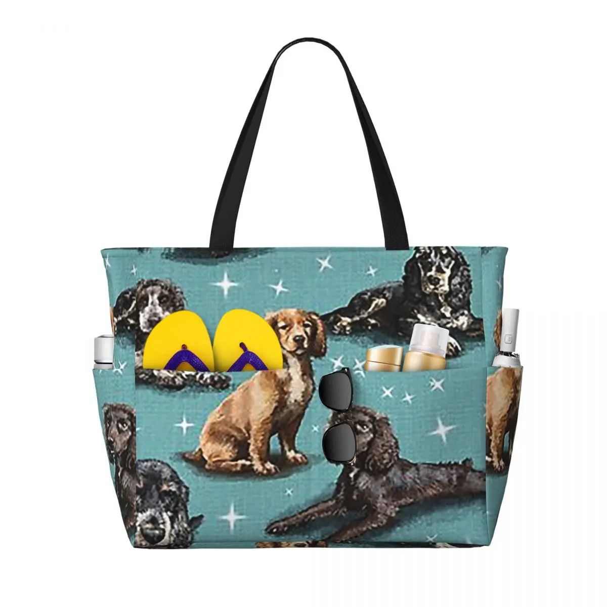 The Cocker Spaniel Beach Tote Bag Sport Gym Yoga Duffle Large Tote Bag Women Travel Bag Fitness bag
The Cocker Spaniel Beach Tote Bag Sport Gym Yoga Duffle Large Tote Bag Women Travel Bag Fitness bag