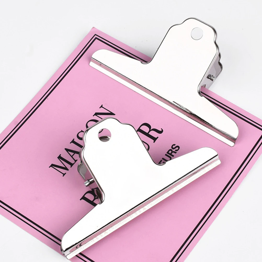 Large Stainless Steel Clips Jumbo Binder Paper Clips Strong Spring Metal Hinge File Clamps Office Home Use
Large Stainless Steel Clips Jumbo Binder Paper Clips Strong Spring Metal Hinge File Clamps Office Home Use