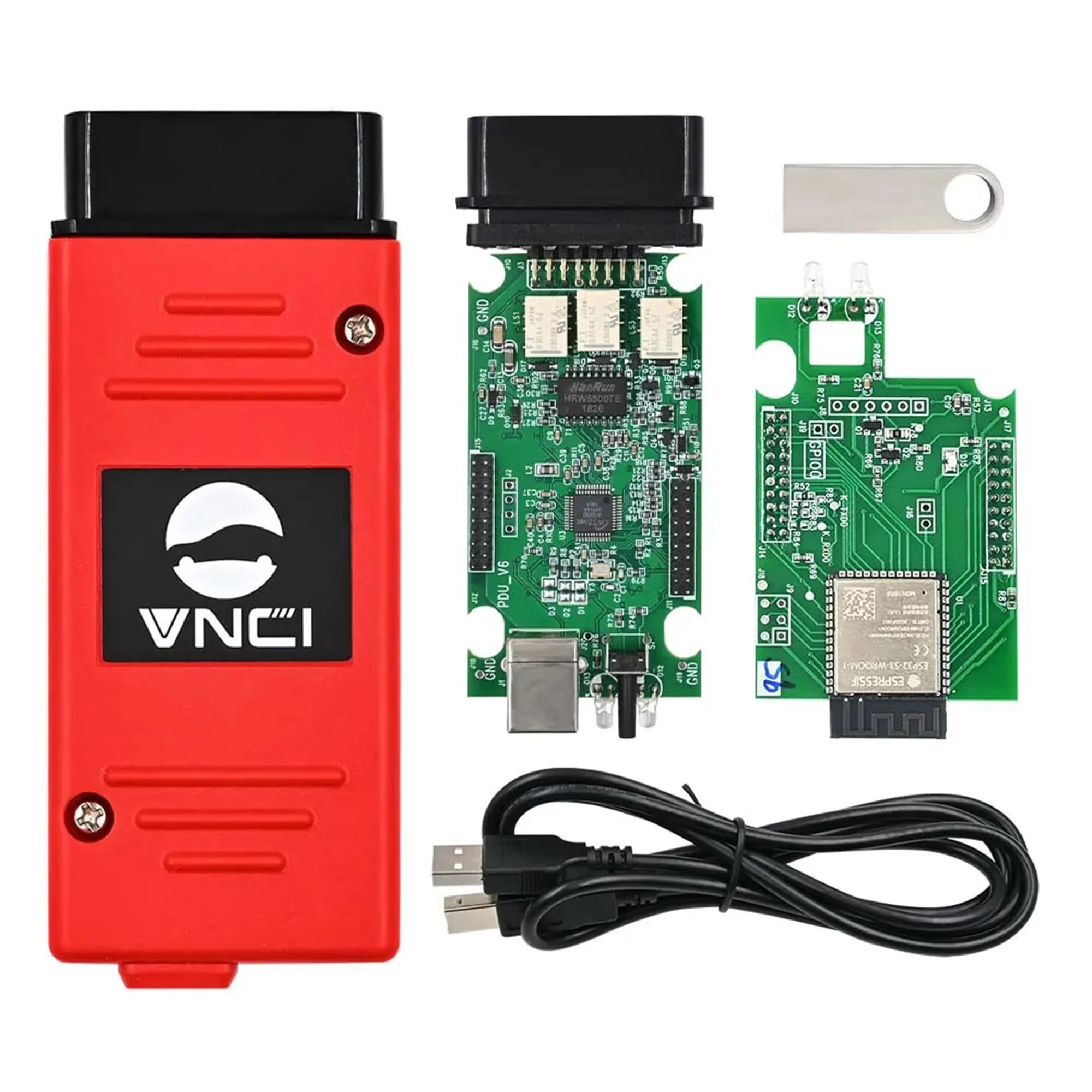 VNCI 6154A OBD2 Diagnostic Scanner ODIS Support Latest Software & CAN FD DoIP Protocol Original Drive Online programming VW/Audi
VNCI 6154A OBD2 Diagnostic Scanner ODIS Support Latest Software & CAN FD DoIP Protocol Original Drive Online programming VW/Audi
