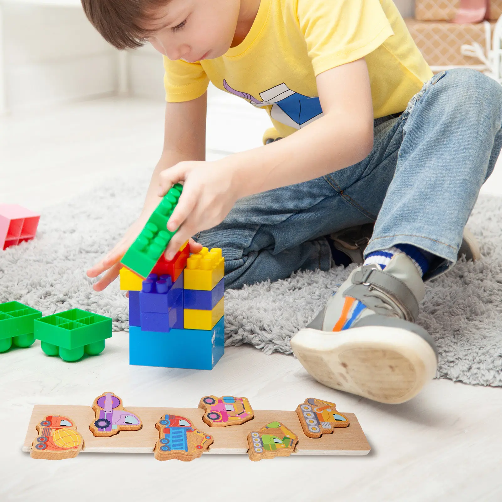 1Set Wood Puzzle Shape Recognition Matching Board Early Educational Cognitive Game Kids Learning Gift Matching Toys
1Set Wood Puzzle Shape Recognition Matching Board Early Educational Cognitive Game Kids Learning Gift Matching Toys