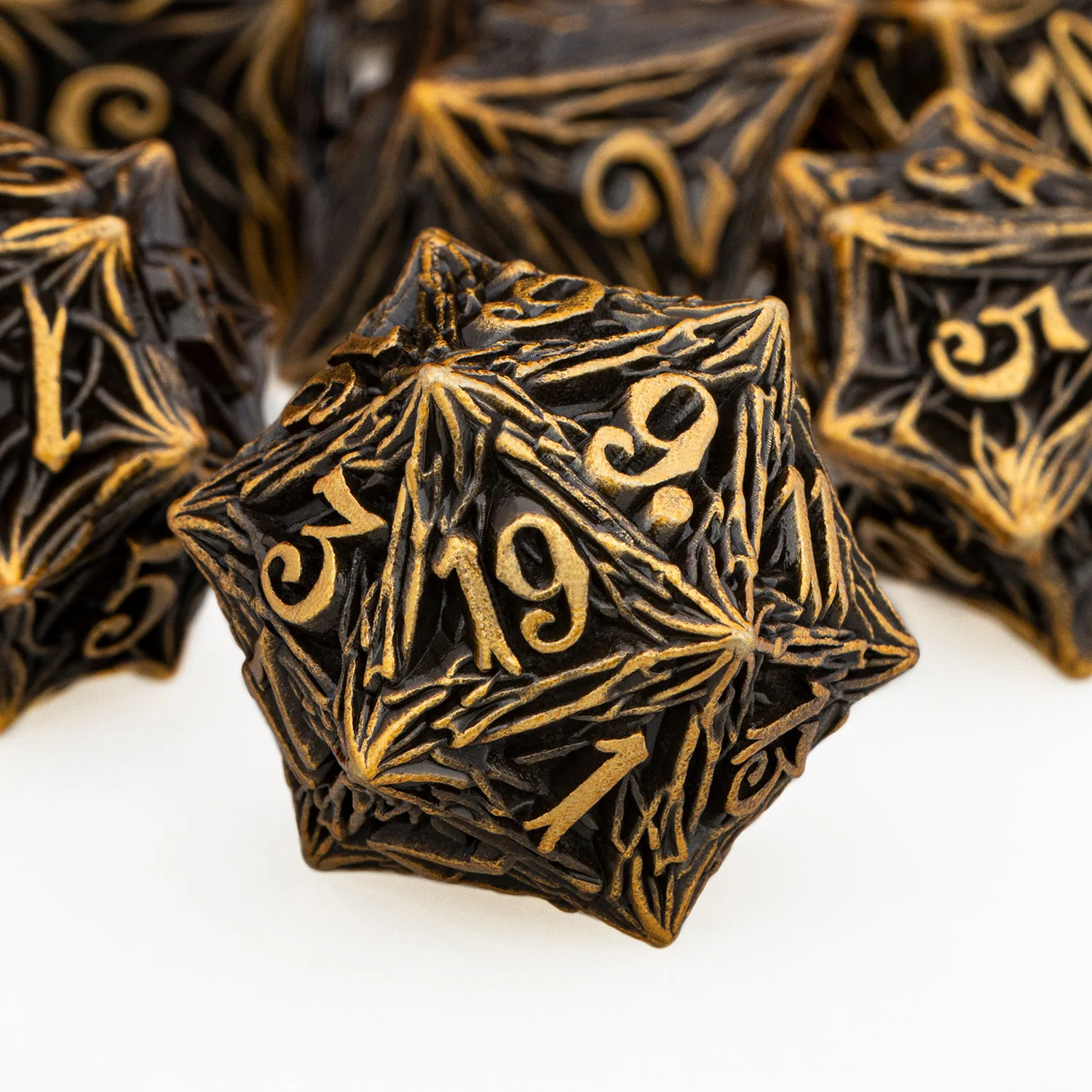 Tree Root Dnd Metal Dice Set Ancient Gold D+D Polyhedral Dice For D dnd D Dungeon and Dragon Pathfinder Role Playing Games Dice
Tree Root Dnd Metal Dice Set Ancient Gold D+D Polyhedral Dice For D dnd D Dungeon and Dragon Pathfinder Role Playing Games Dice