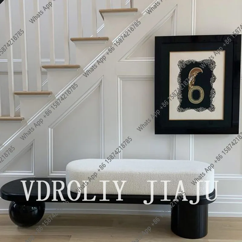 Nordic creative solid wood shoe stool household sofa stool simple modern bedroom bedside stool model room
Nordic creative solid wood shoe stool household sofa stool simple modern bedroom bedside stool model room