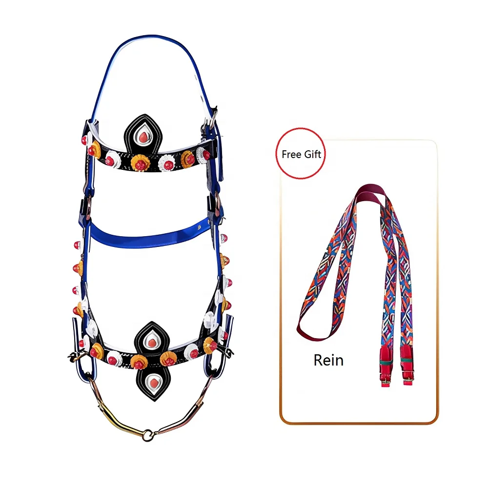 Horshi Adjustable Horse Bridle with Bits and Detachable Reins 2
Horshi Adjustable Horse Bridle with Bits and Detachable Reins 2