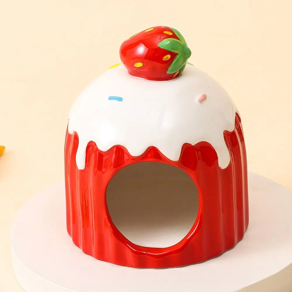 Pet Products Ceramic Hamster Nest Cooling Cake Shaped Pet Small House Cute Creative Hamster Bed Golden Bear
Pet Products Ceramic Hamster Nest Cooling Cake Shaped Pet Small House Cute Creative Hamster Bed Golden Bear