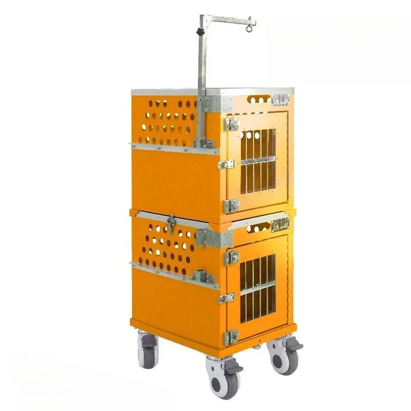 Double-Layer Aluminum Dog Cage Grooming Salon Portable Outdoor Transport with Wheels Grooming Pole Included
Double-Layer Aluminum Dog Cage Grooming Salon Portable Outdoor Transport with Wheels Grooming Pole Included