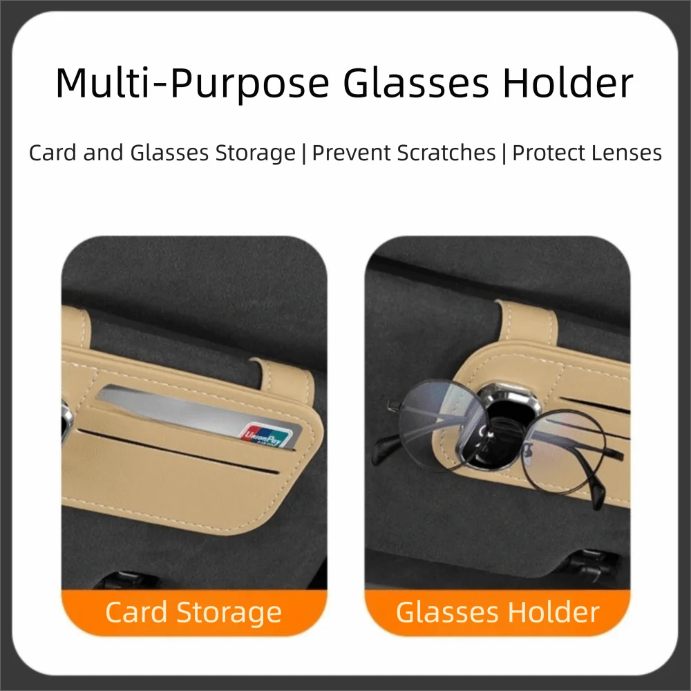 Universal Fit Sunglasses Holder Anti-scratch Soft Glasses Clip Space Saving Easy To Install Eyeglasses Hanger
Universal Fit Sunglasses Holder Anti-scratch Soft Glasses Clip Space Saving Easy To Install Eyeglasses Hanger