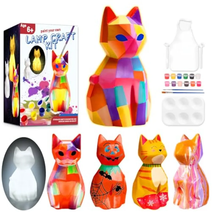 Arts and Crafts for Ages 8-12: Gifts for Art Supplies Craft Kits Birthday Gifts for Girls Boys Ages 6-12, Easter Stocking Stuff
Arts and Crafts for Ages 8-12: Gifts for Art Supplies Craft Kits Birthday Gifts for Girls Boys Ages 6-12, Easter Stocking Stuff