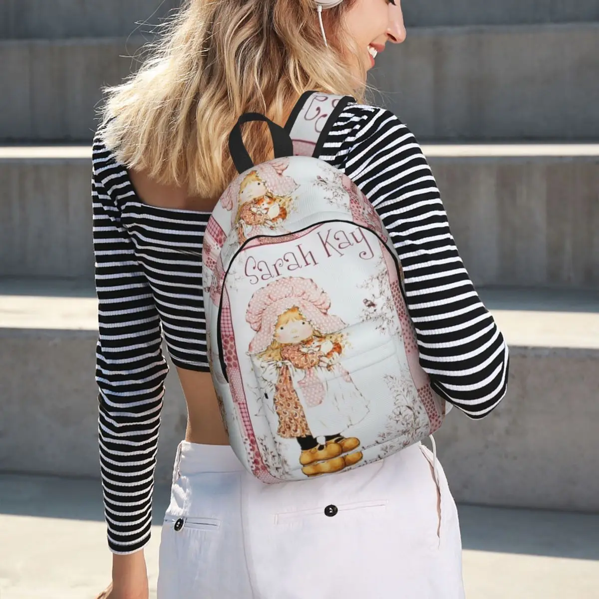 Sarah Kay Kitten Knitted Student Backpack School Bag Hiking Travel Daypack for Men Women Bookbag Shoulder Bags
Sarah Kay Kitten Knitted Student Backpack School Bag Hiking Travel Daypack for Men Women Bookbag Shoulder Bags