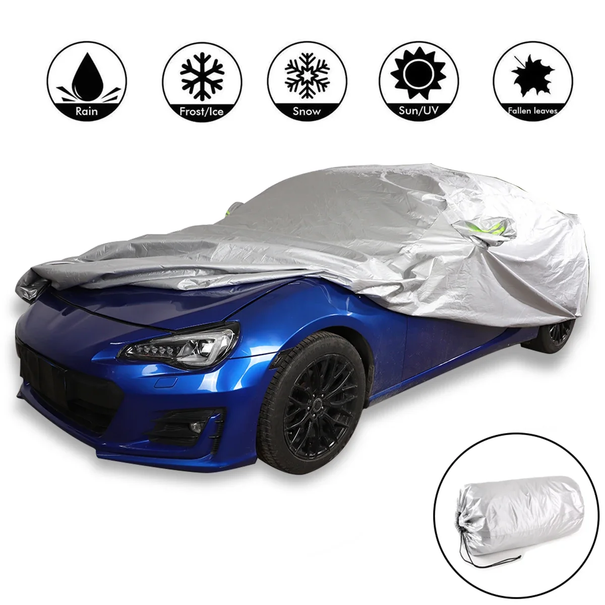 Водонепроницаемый полноразмерный автомобильный чехол для Toyota 86/Subaru BRZ 12-20, пылезащитный солнцезащитный чехол для снега, льда, крышка для дома и улицы, всесезонный автомобильный чехол
Водонепроницаемый полноразмерный автомобильный чехол для Toyota 86/Subaru BRZ 12-20, пылезащитный солнцезащитный чехол для снега, льда, крышка для дома и улицы, всесезонный автомобильный чехол