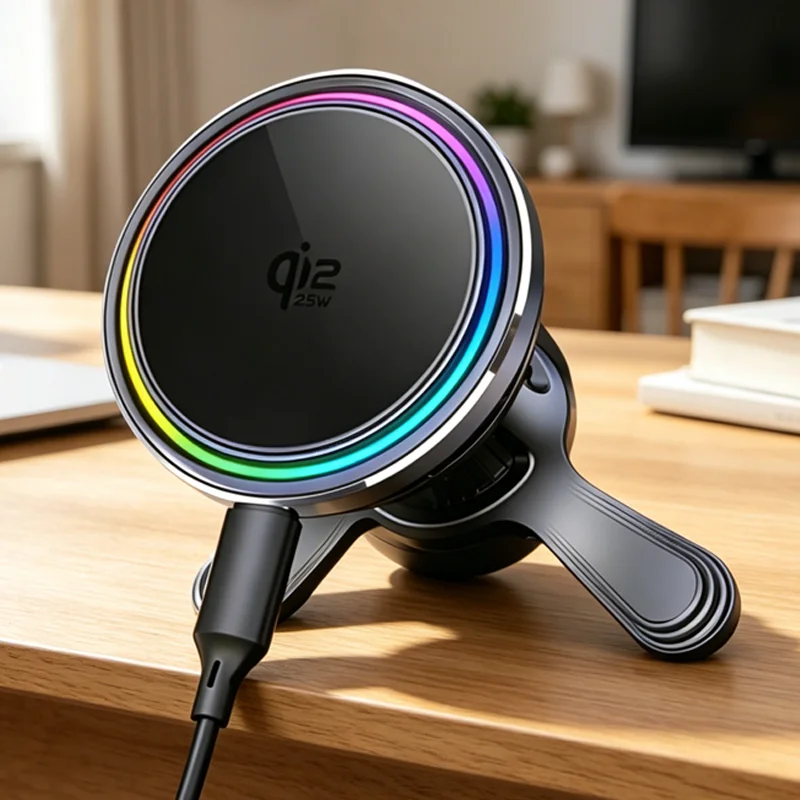 TEC-Cooler Magnetic Car Wireless Charger Qi2.2 25W For iPhone 16/17 Pro Max Fast Charging Air Vent Phone Stand For iPhone 17~12
TEC-Cooler Magnetic Car Wireless Charger Qi2.2 25W For iPhone 16/17 Pro Max Fast Charging Air Vent Phone Stand For iPhone 17~12