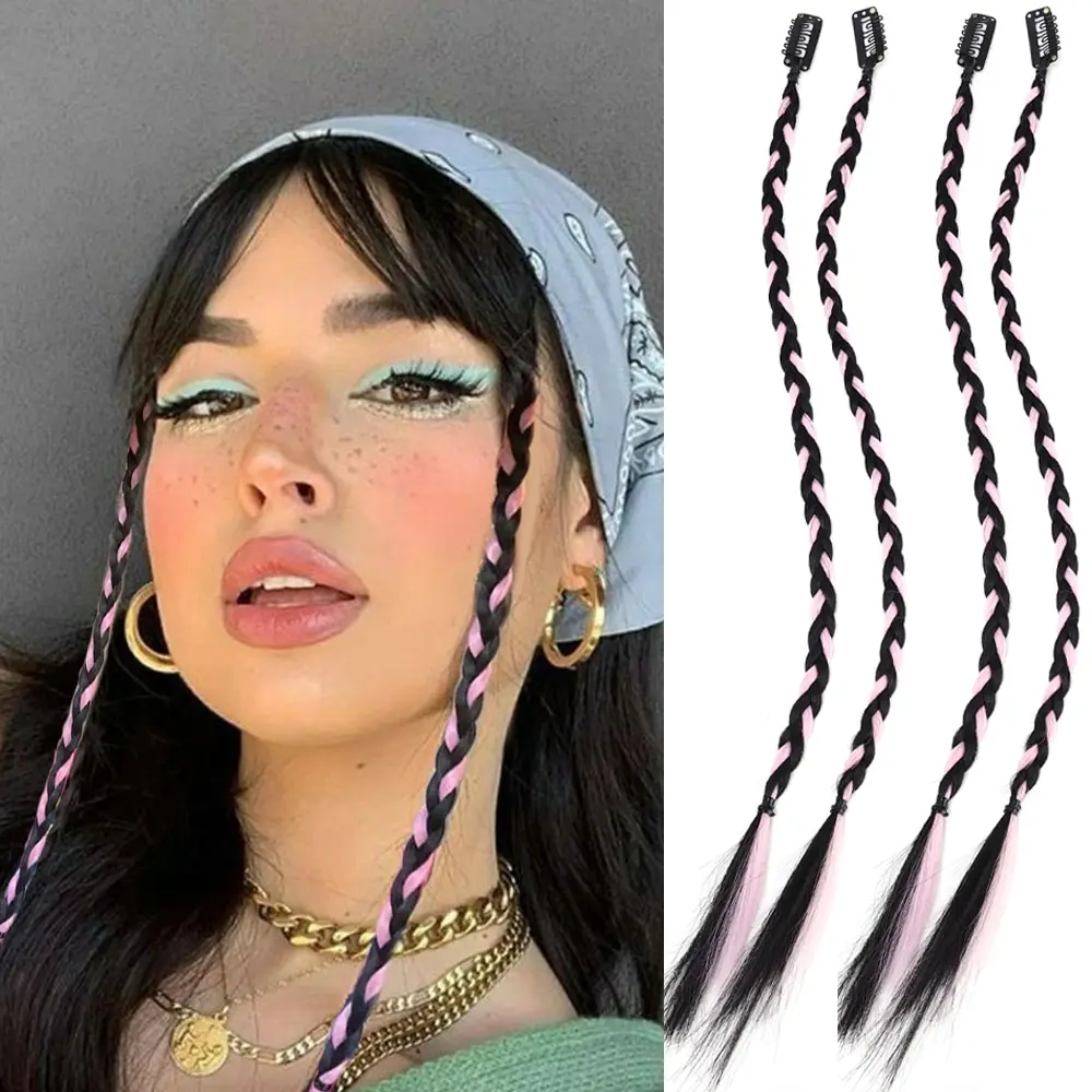 Розовые синтетические косы-дреды Mix Box Braids с невидимыми заколками BB Clip для крутых девушек
Розовые синтетические косы-дреды Mix Box Braids с невидимыми заколками BB Clip для крутых девушек