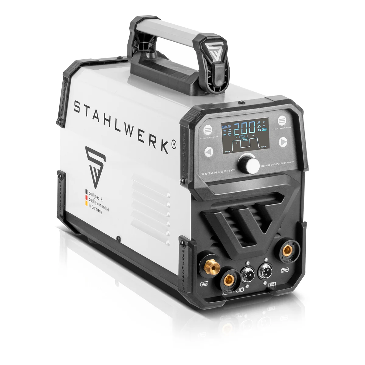 Stahlwerk &Vector TIG200A 3in1 Welding Machine New DC TIG MMA & Pulse Laser Welder 220V Voltage
Stahlwerk &Vector TIG200A 3in1 Welding Machine New DC TIG MMA & Pulse Laser Welder 220V Voltage