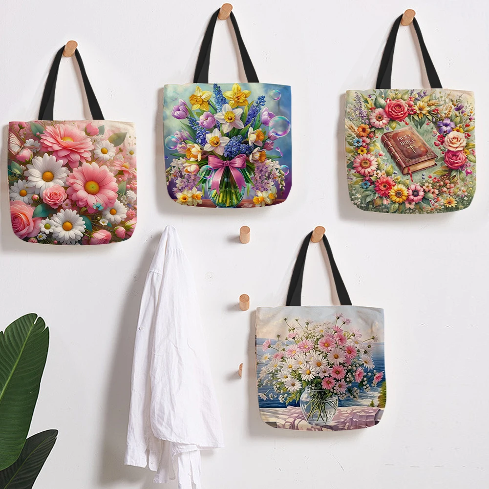 Printed Linen Shoulder Tote Bag with Spacious 40x40cm Capacity and Durable Straps Perfect for Shopping and Commuting
Printed Linen Shoulder Tote Bag with Spacious 40x40cm Capacity and Durable Straps Perfect for Shopping and Commuting
