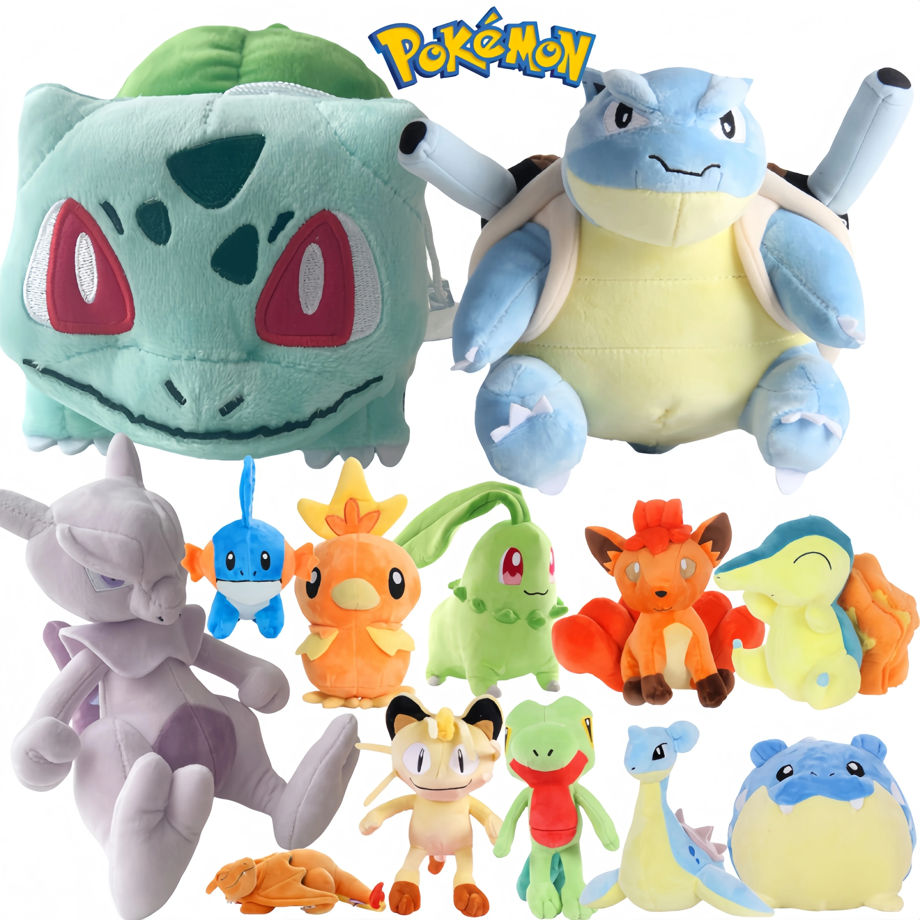Мягкие игрушки Покемон Кавайи: плюшевые куклы Бластоайз, Сквиртл, Бульбазаур, Чармандер. Подушка-игрушка. Подарок на день рождения для детей.
Мягкие игрушки Покемон Кавайи: плюшевые куклы Бластоайз, Сквиртл, Бульбазаур, Чармандер. Подушка-игрушка. Подарок на день рождения для детей.