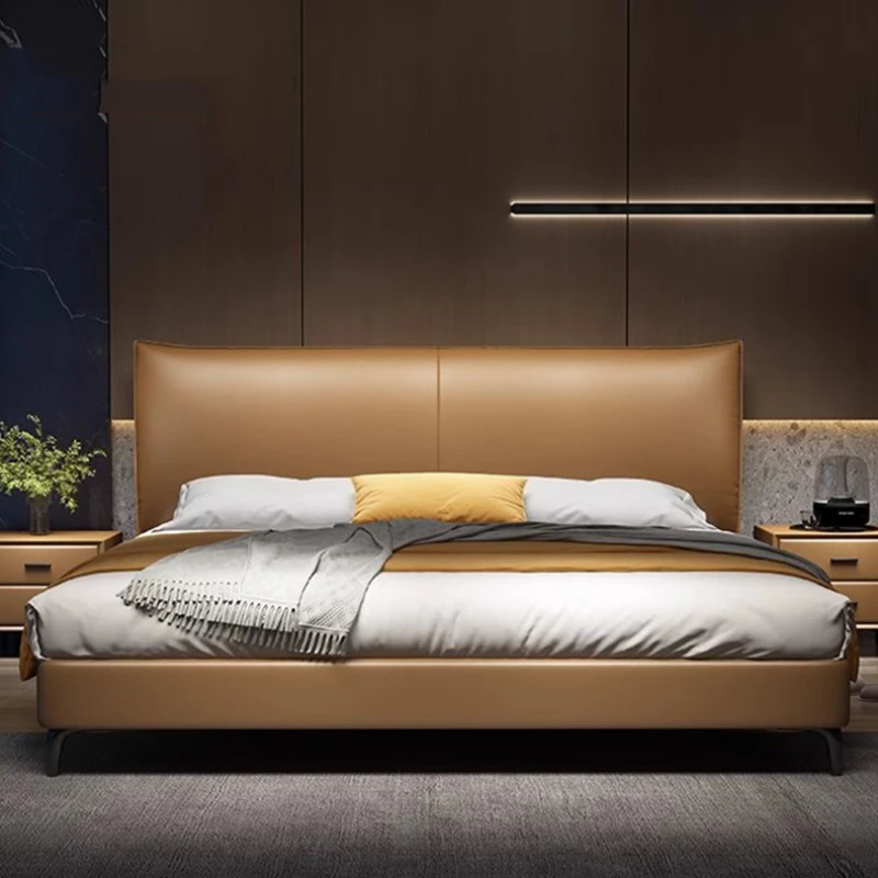 Modern Simple Queen Double Bed Aesthetic Storage Master Pretty Double Bed King Size Wood Cama Matrimonial Bedroom Furniture
Modern Simple Queen Double Bed Aesthetic Storage Master Pretty Double Bed King Size Wood Cama Matrimonial Bedroom Furniture