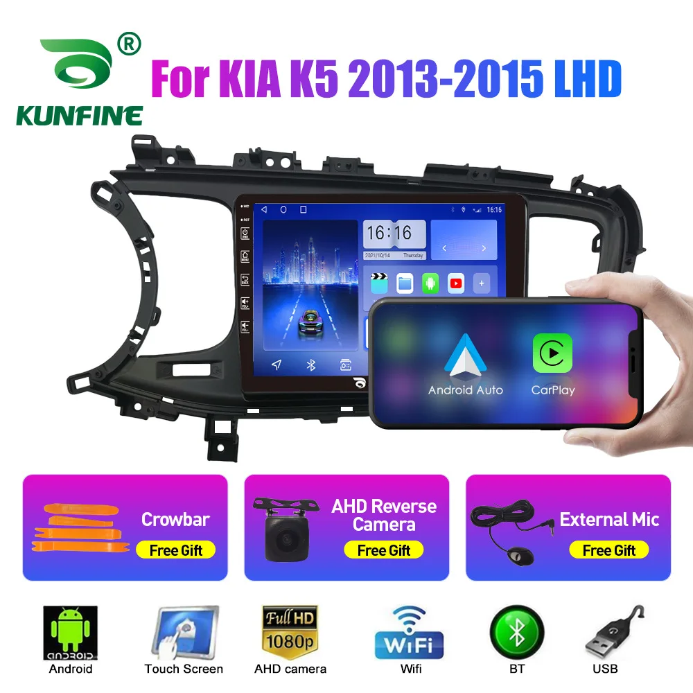 Suitable For Kia K5 2013-2015 Left Peptide 9 Inch Android Car Navigation GPS Reversing Image All-in-one Machine