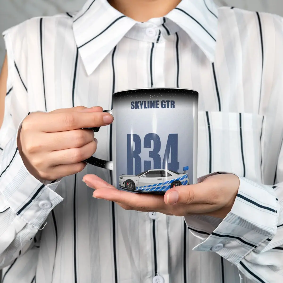Skyline GTR R34 1 Mug Funny Ceramic Coffee Cups Tea Mugs Milk Cup Drinkware Gifts for Woman Man
Skyline GTR R34 1 Mug Funny Ceramic Coffee Cups Tea Mugs Milk Cup Drinkware Gifts for Woman Man