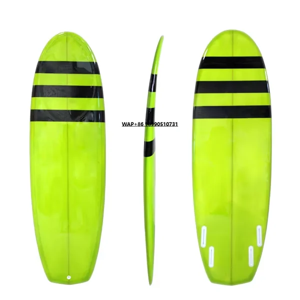Yellow Boards Double Wing and Round Tail Short PU Board for Surfing
Yellow Boards Double Wing and Round Tail Short PU Board for Surfing