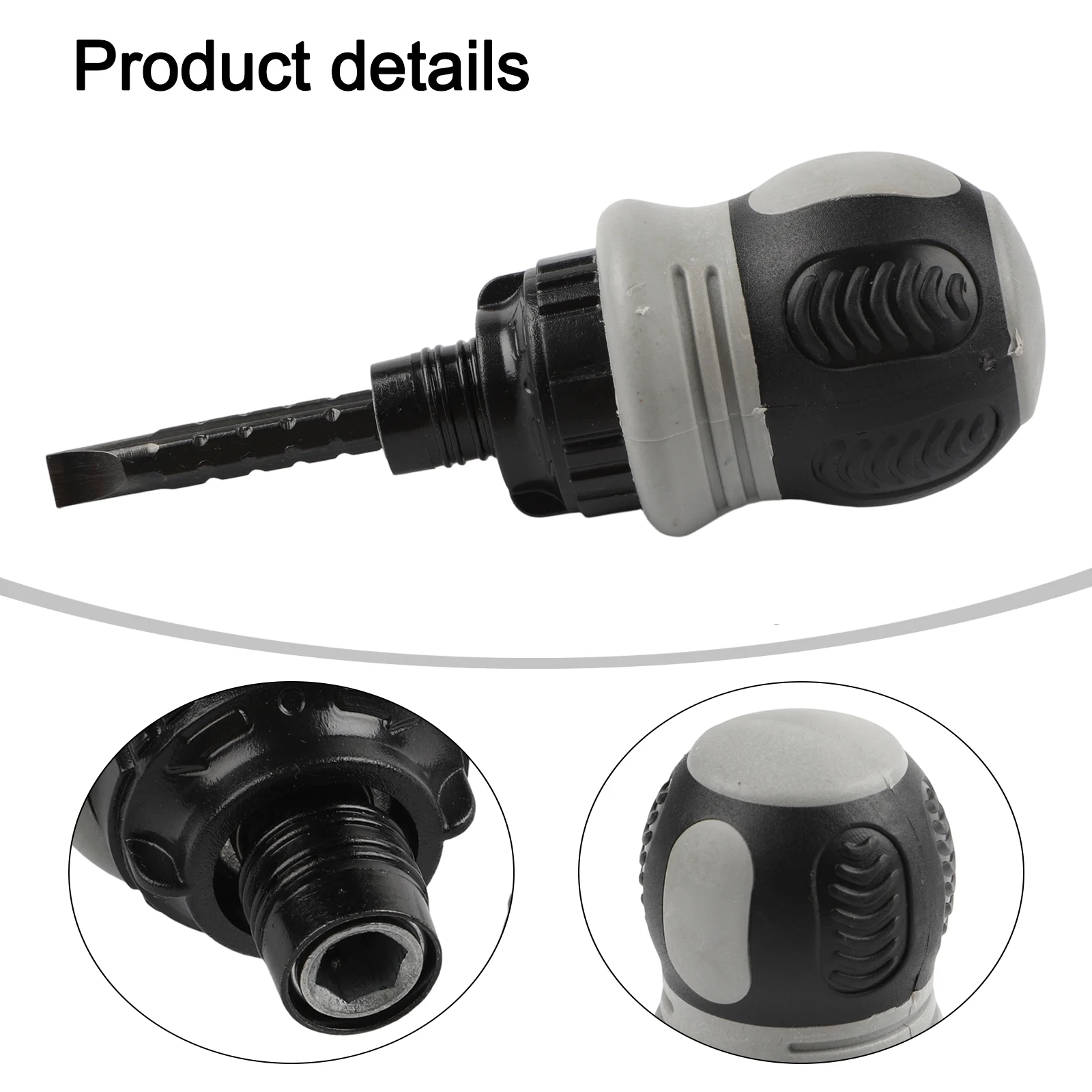 On-the-go Repair 83mm Ratchet Screwdriver 2 In 1 Ratchet Screwdriver Power Tool Slotted Cross Bit Good Toughness
On-the-go Repair 83mm Ratchet Screwdriver 2 In 1 Ratchet Screwdriver Power Tool Slotted Cross Bit Good Toughness