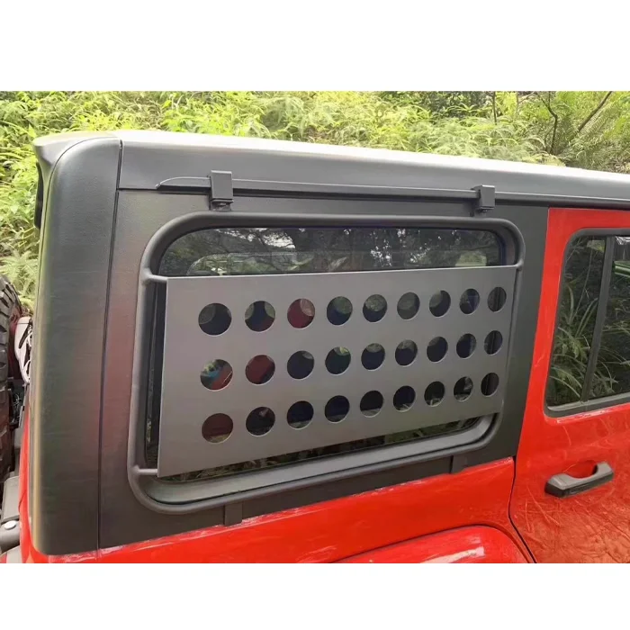 Side Window Armor Modular Storage Rack System Rear Side Window Molle Panel for Jeep Wrangler JL 2018+ Hanging Bag Expansion
Side Window Armor Modular Storage Rack System Rear Side Window Molle Panel for Jeep Wrangler JL 2018+ Hanging Bag Expansion