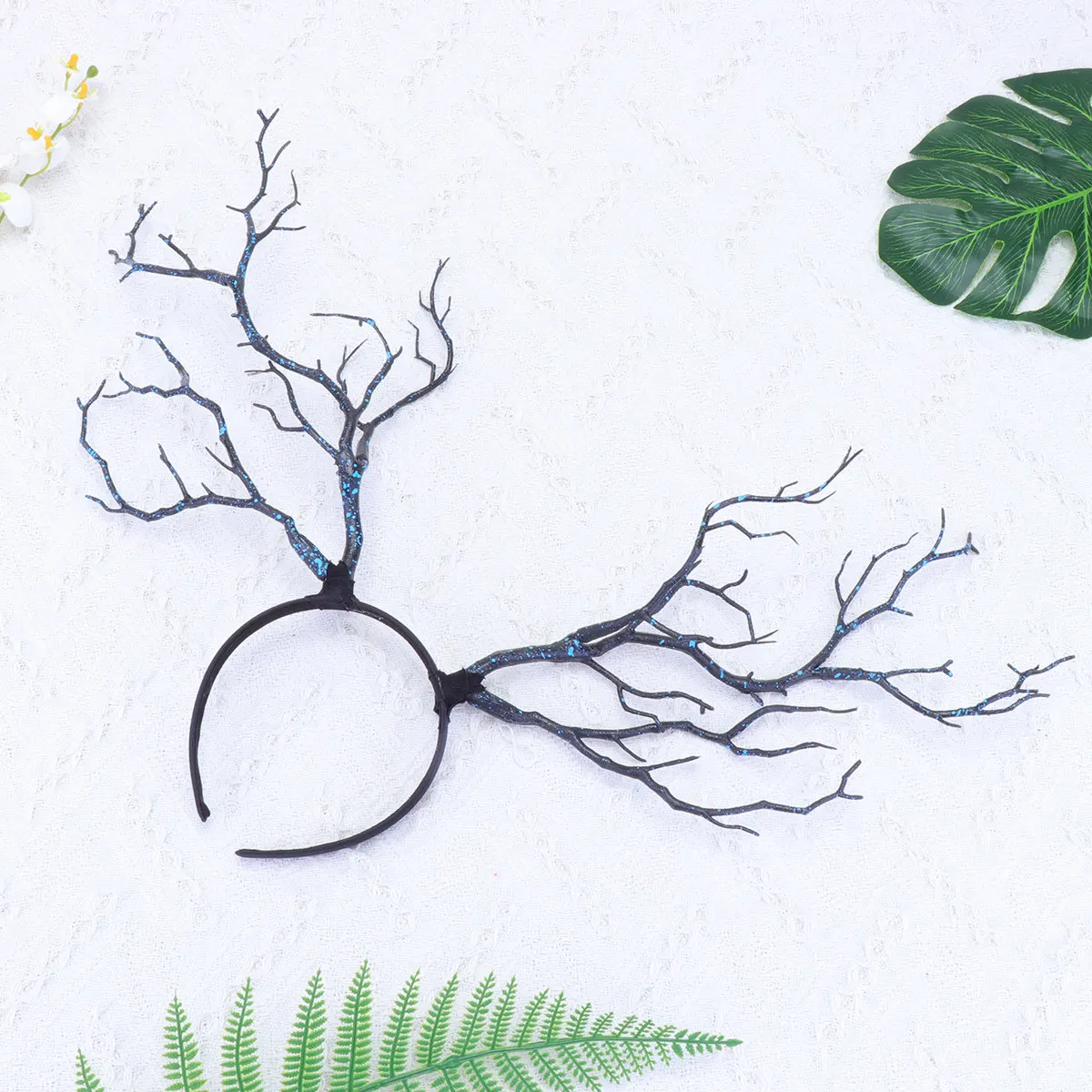 Simulation Antlers Headband Blue One Size Branch Design Fancy Hair Accessories for Masquerade Costume Party Decoration Photo
Simulation Antlers Headband Blue One Size Branch Design Fancy Hair Accessories for Masquerade Costume Party Decoration Photo