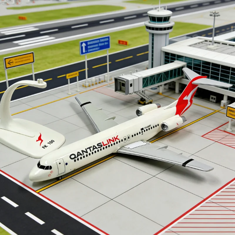 New 1:100 Scale Fokker FK-100 QANTAS Airlines Airplane Model Toy Aircraft Plane With Stand Collection Display GIfts Fans
New 1:100 Scale Fokker FK-100 QANTAS Airlines Airplane Model Toy Aircraft Plane With Stand Collection Display GIfts Fans