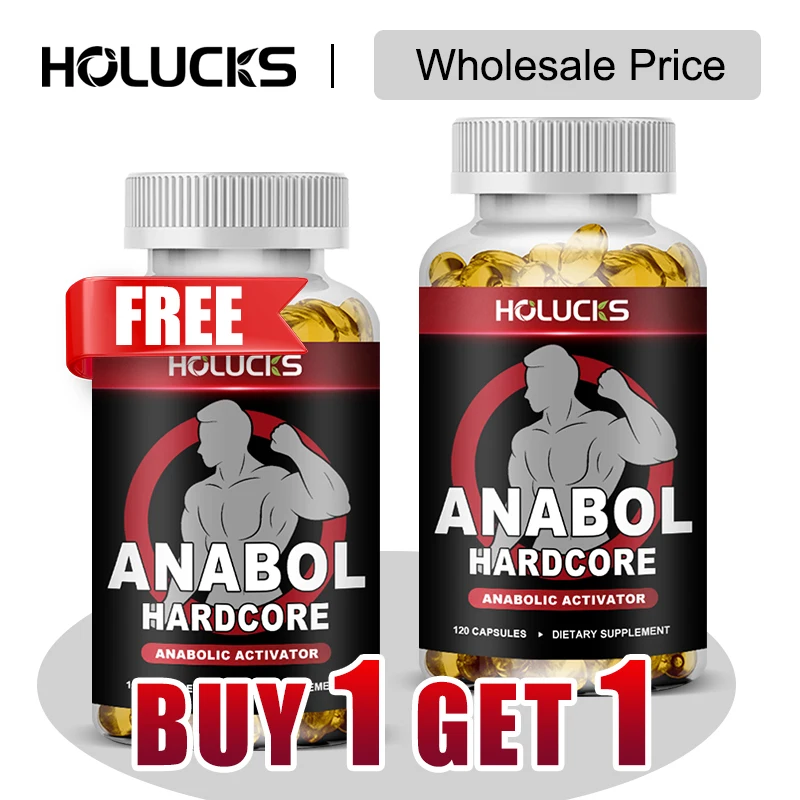 Anabol Anabolic Activator Capsules, Support Muscle Stability, Physical Strength Maintenance & Fat Metabolism for Active Adults
Anabol Anabolic Activator Capsules, Support Muscle Stability, Physical Strength Maintenance & Fat Metabolism for Active Adults