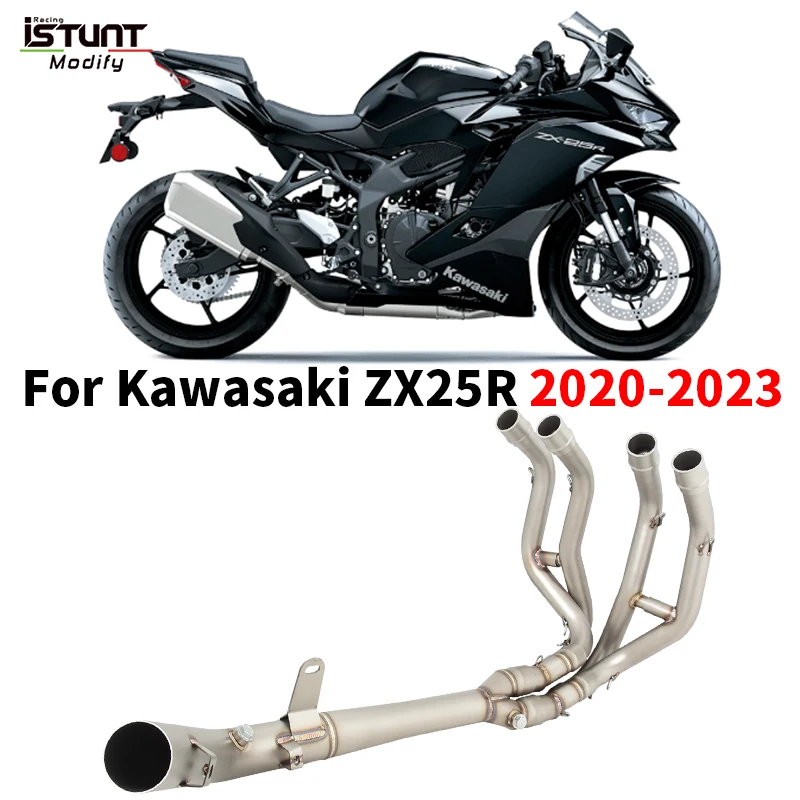 Slip On For KAWASAKI Ninja 25R ZX25R ZX 25R SE KRT 2020-2023 Full System Motorcycle Exhaust Escape Moto Modify Front Link Pipe
Slip On For KAWASAKI Ninja 25R ZX25R ZX 25R SE KRT 2020-2023 Full System Motorcycle Exhaust Escape Moto Modify Front Link Pipe