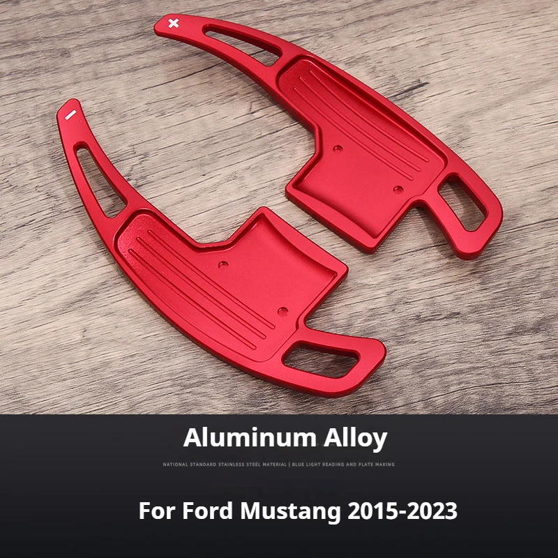 Для Ford Mustang 2015-2023 чехол из алюминиевого сплава, автомобильный руль, рычаг переключения передач, автоаксессуары 
Для Ford Mustang 2015-2023 чехол из алюминиевого сплава, автомобильный руль, рычаг переключения передач, автоаксессуары