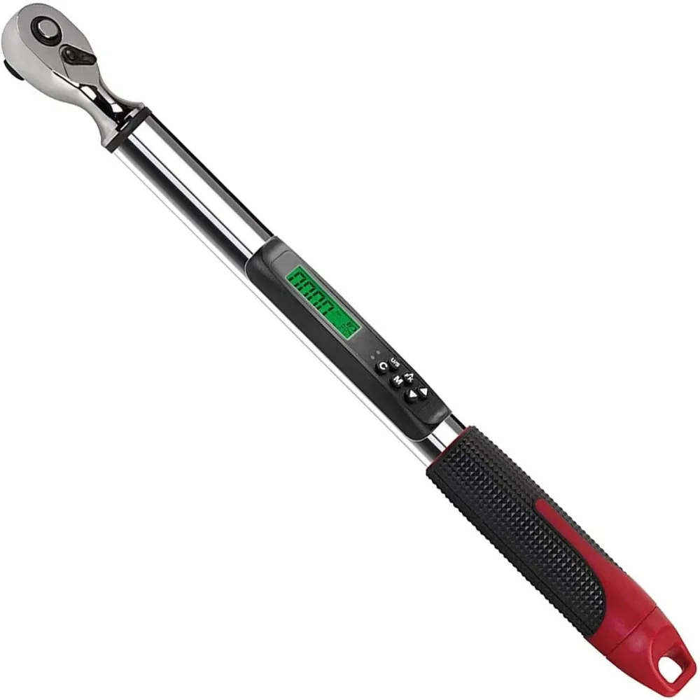 ARM315-3A 3/8 Inch Heavy Duty Angle Digital Torque Wrench with LED Flash Notification - ISO 6001 Standards with Certificate of C
ARM315-3A 3/8 Inch Heavy Duty Angle Digital Torque Wrench with LED Flash Notification - ISO 6001 Standards with Certificate of C