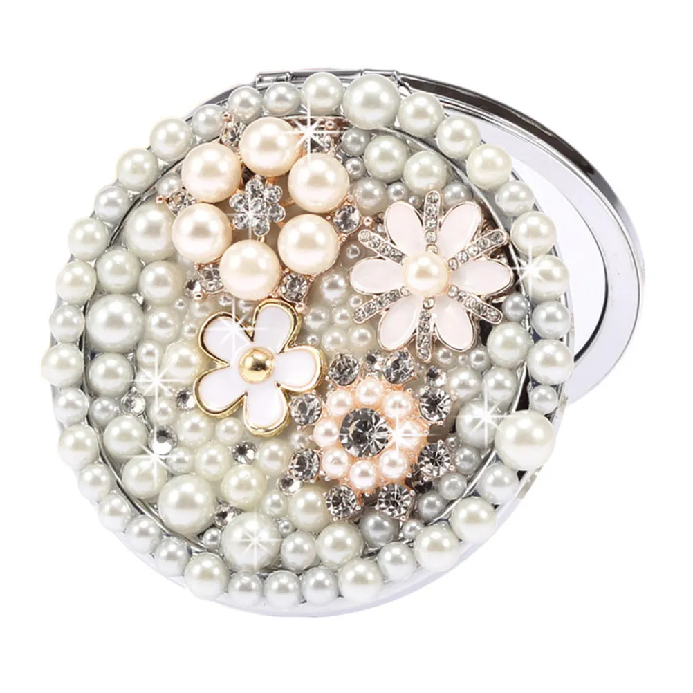 Mini Mirror Portable Travel Makeup Mirror Smooth Glass Surface Fits Wallets Pockets Bags for on-The- Checks
Mini Mirror Portable Travel Makeup Mirror Smooth Glass Surface Fits Wallets Pockets Bags for on-The- Checks