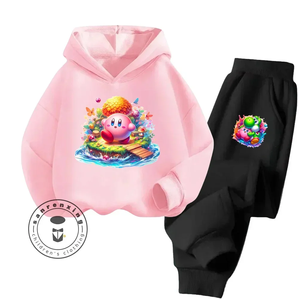 2024 мультфильм Kirby удобные новые комплекты с длинным рукавом подходят для детей уютный материал в уютном стиле осенне-зимняя Толстовка спортивный комплект
2024 мультфильм Kirby удобные новые комплекты с длинным рукавом подходят для детей уютный материал в уютном стиле осенне-зимняя Толстовка спортивный комплект