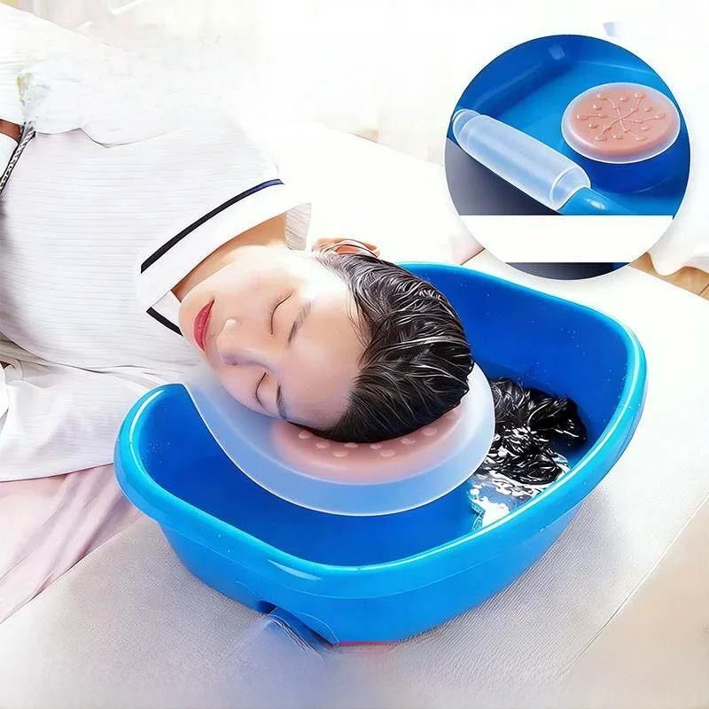 Lie Flat Bed Head Washing Basin No Need to Bend Waist for Elderly Patients Pregnant Women Home Use Hair Washing Tool Plastic ...
Lie Flat Bed Head Washing Basin No Need to Bend Waist for Elderly Patients Pregnant Women Home Use Hair Washing Tool Plastic ...