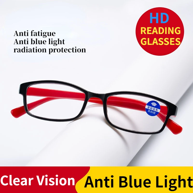 FG Reading Glasses Ultra Light Anti Fatigue Anti Blue Light Glasses for Aging Ladies Presbyopic Glasses +100 To +400
FG Reading Glasses Ultra Light Anti Fatigue Anti Blue Light Glasses for Aging Ladies Presbyopic Glasses +100 To +400