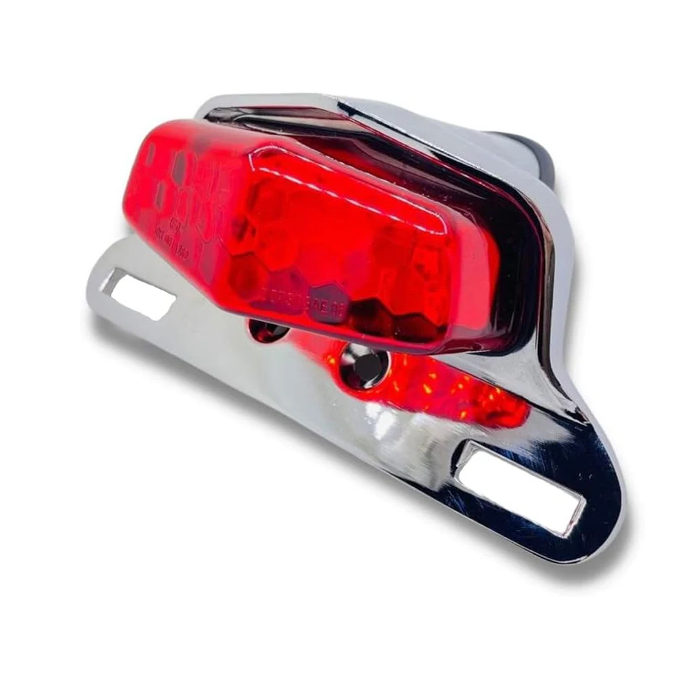Universal Chrome Motorcycle Brake LED Lamp Rear Moto Stop License Plate Lucas Light Vintage Motorbike Tail Indicator
Universal Chrome Motorcycle Brake LED Lamp Rear Moto Stop License Plate Lucas Light Vintage Motorbike Tail Indicator