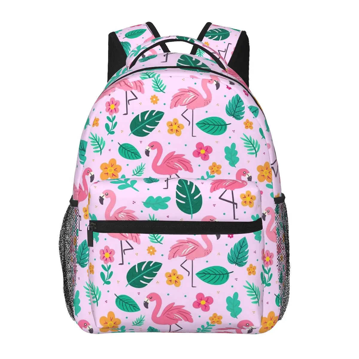 Pink Flamingo And Tropical Palm Student Backpack School Bag Hiking Travel Daypack for Men Women Fashion Bookbag Shoulder Bags
Pink Flamingo And Tropical Palm Student Backpack School Bag Hiking Travel Daypack for Men Women Fashion Bookbag Shoulder Bags