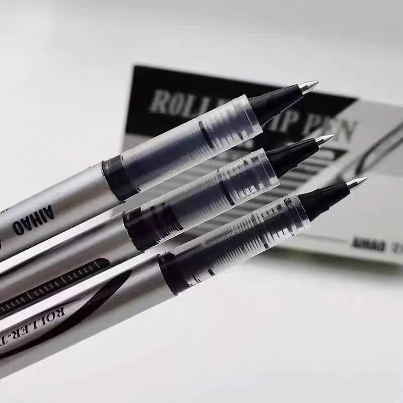 12pcs Student Gel Pen Black Pens Office Supplies Direct Liquid Rollerball Pens Signature Pen Water-based Pen 0.5mm Bullet Tip
12pcs Student Gel Pen Black Pens Office Supplies Direct Liquid Rollerball Pens Signature Pen Water-based Pen 0.5mm Bullet Tip