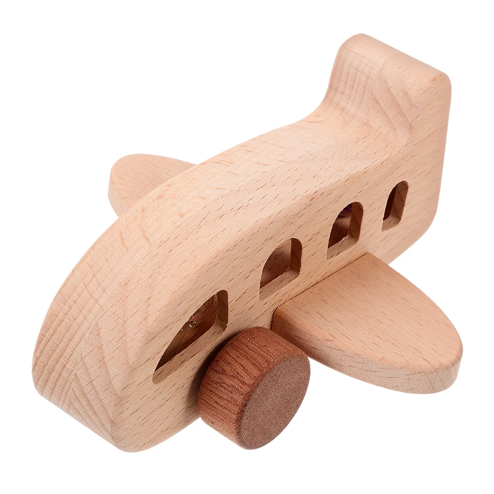 Wooden Airplane Rattle Baby Kids Smooth Polished Hand Eye Coordination Pull Play Educational Learning Motor Skill
Wooden Airplane Rattle Baby Kids Smooth Polished Hand Eye Coordination Pull Play Educational Learning Motor Skill