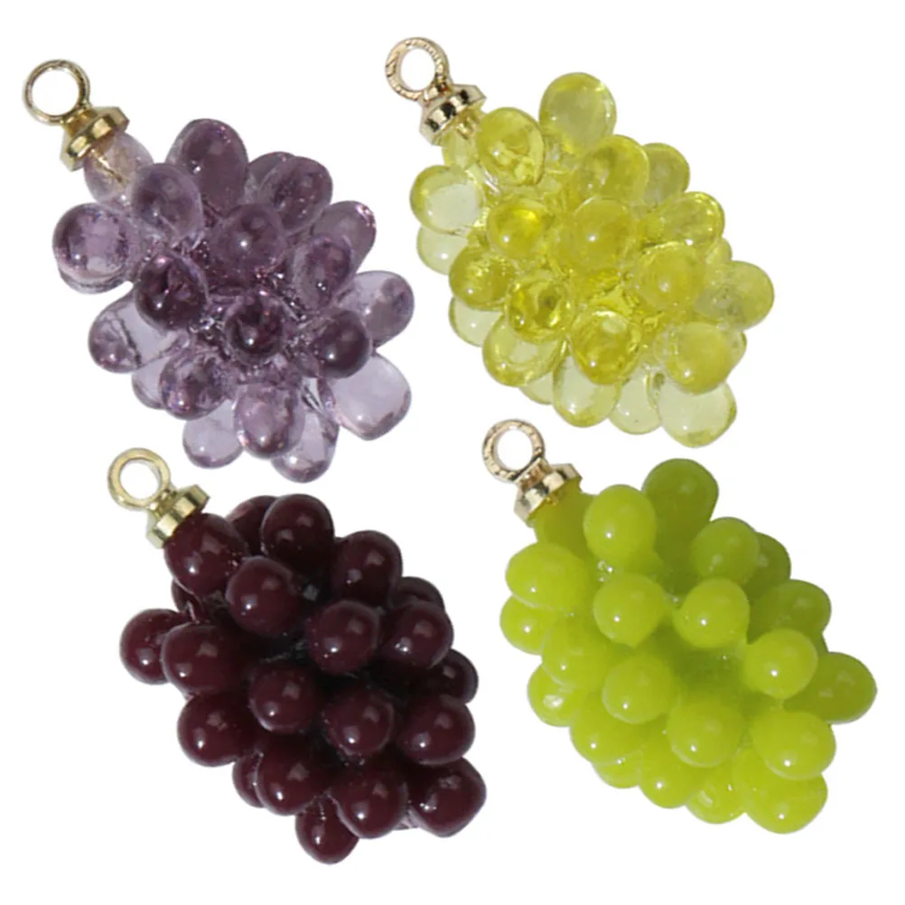 DIY Jewelry Accessories Grape Pendant Necklace Pendants Earrings Charms for Making Resin 
DIY Jewelry Accessories Grape Pendant Necklace Pendants Earrings Charms for Making Resin