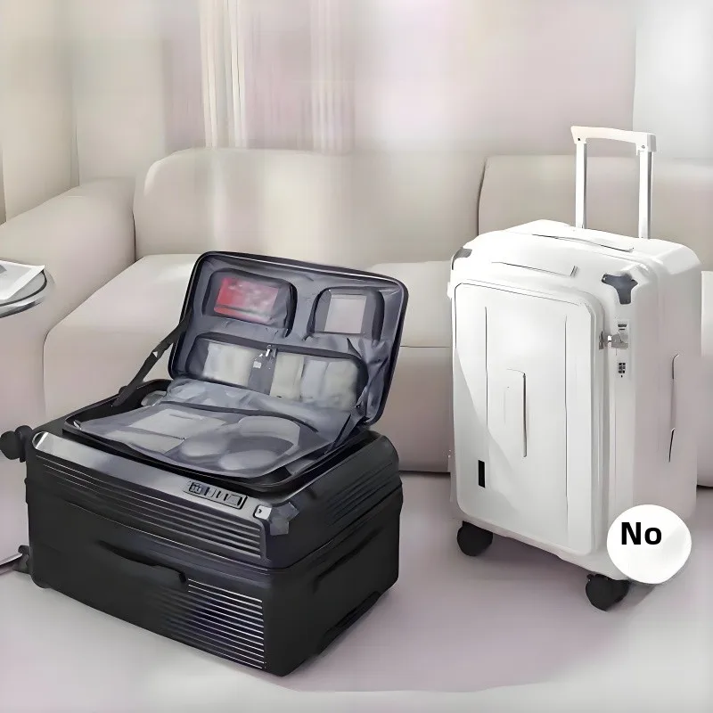 Expandable Large Capaci New Side Open Lage Suitcase with Thiened Pull Rod And Password Boarding Bag Universal Travel Bag
Expandable Large Capaci New Side Open Lage Suitcase with Thiened Pull Rod And Password Boarding Bag Universal Travel Bag