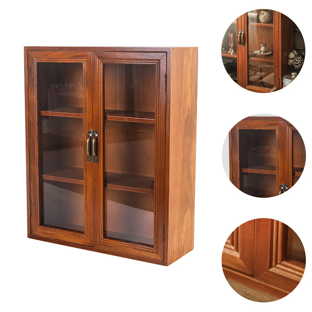 1Pcs Storage Holder Retro Large Capacity Storage Cabinet Organizer for Home Bedroom Sundries Container
1Pcs Storage Holder Retro Large Capacity Storage Cabinet Organizer for Home Bedroom Sundries Container