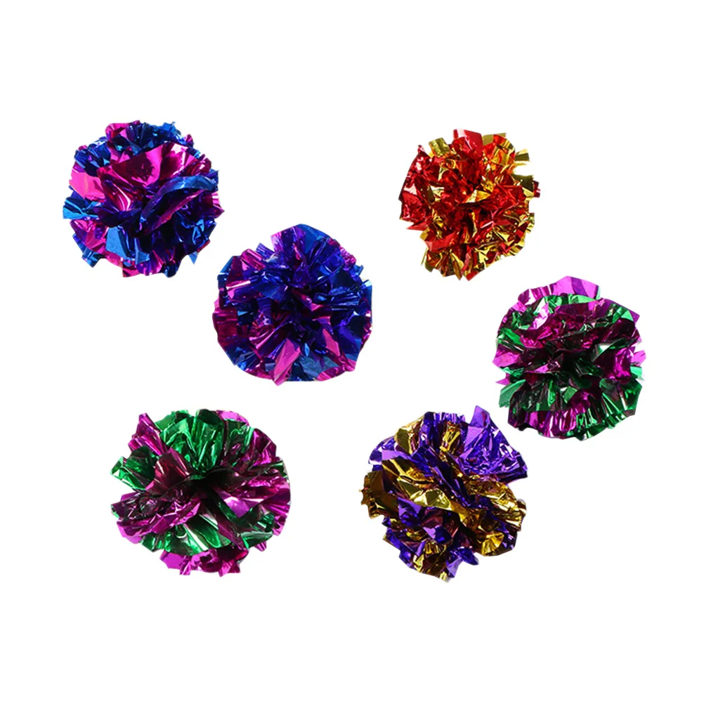 24Pcs Crinkle Balls - Lightweight Shiny Cat Activity Balls Satisfy Curiosity Reduce Furniture Scratching Ideal for Spring
24Pcs Crinkle Balls - Lightweight Shiny Cat Activity Balls Satisfy Curiosity Reduce Furniture Scratching Ideal for Spring