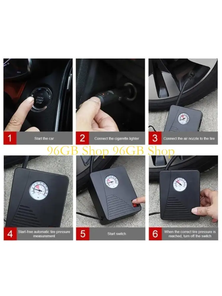 96GB Car Air Compressor Portable Wireless Digital Electric Inflator Pump Inflatable
96GB Car Air Compressor Portable Wireless Digital Electric Inflator Pump Inflatable