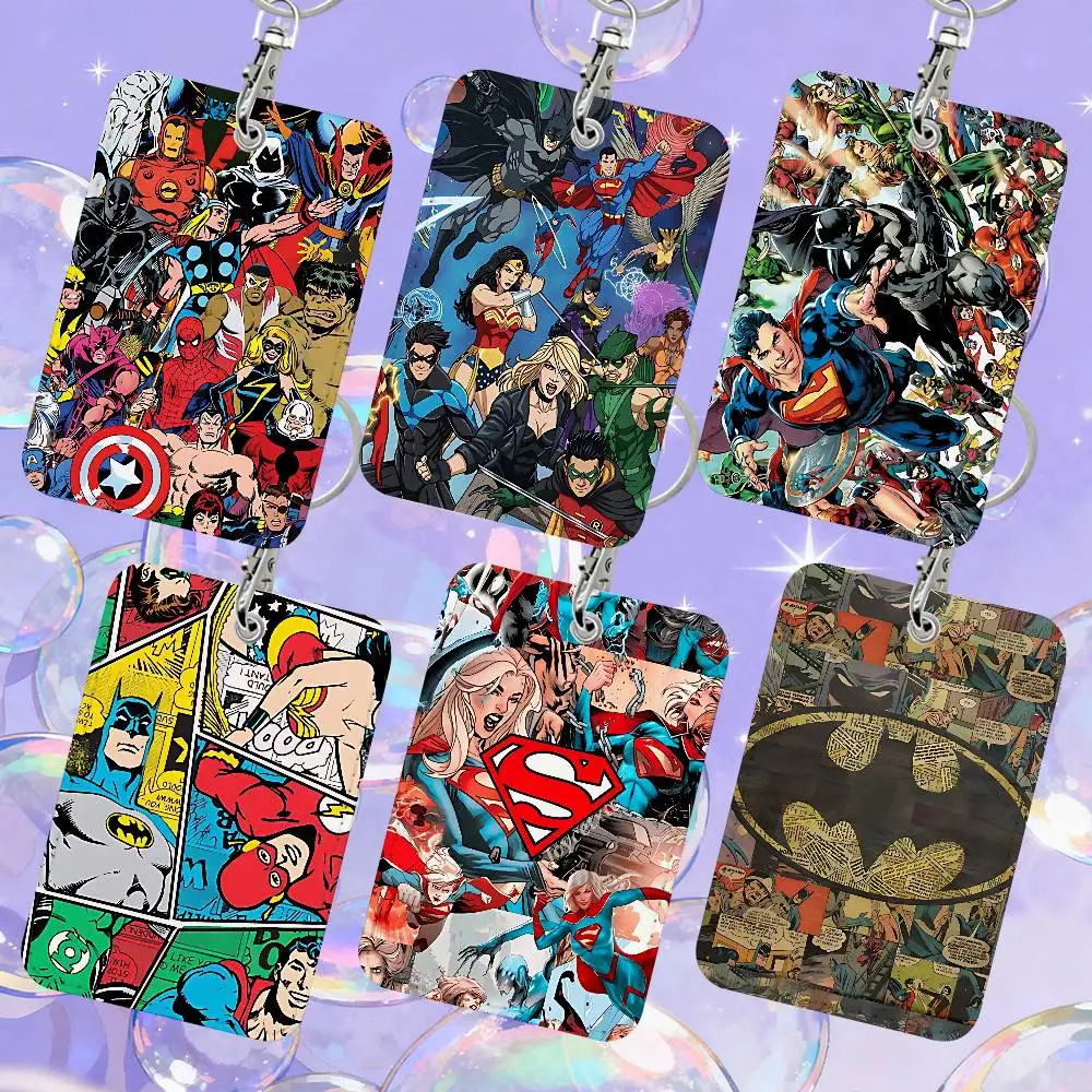 w-Comics-Supers-Heros-Card Holder Leather Card Storage Box Key Chain Access Tag Holder ID Card Holder Key Chain
w-Comics-Supers-Heros-Card Holder Leather Card Storage Box Key Chain Access Tag Holder ID Card Holder Key Chain