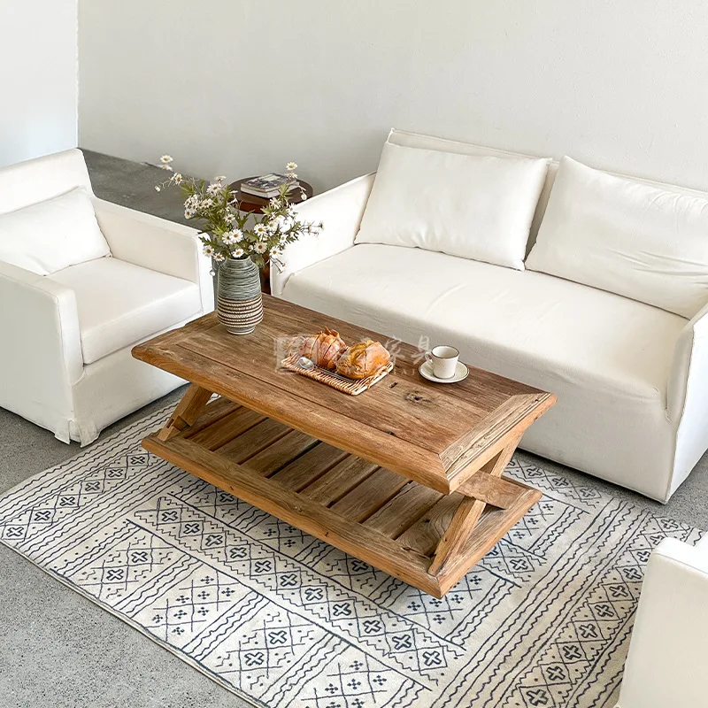 Wabi Silent Wind Coffee Table Living Room Pulley Coffee Table Old Wood Solid Wood Medium Ancient Style Small Coffee Table
Wabi Silent Wind Coffee Table Living Room Pulley Coffee Table Old Wood Solid Wood Medium Ancient Style Small Coffee Table