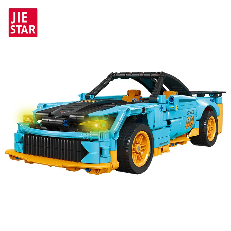 Exquisite Sports Car DIY Assembly Remote Control Small Particle Building Block Car Model Electric Large Vehicle
Exquisite Sports Car DIY Assembly Remote Control Small Particle Building Block Car Model Electric Large Vehicle