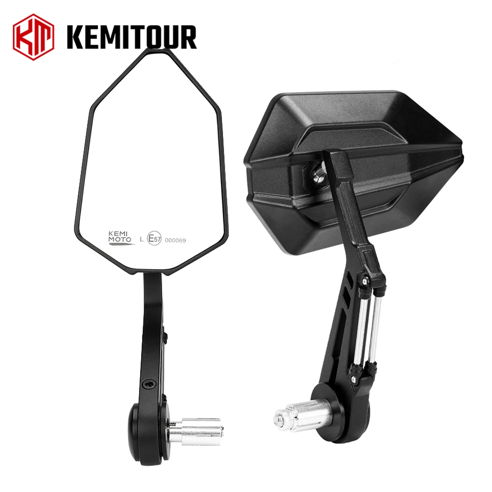 Motorcycle Rear View Mirrors 7/8" Handlebar Mount 360° Adjustable Aluminum Bar End Mirrors for Scooter Dirt Bike Side Mirror Kit
Motorcycle Rear View Mirrors 7/8" Handlebar Mount 360° Adjustable Aluminum Bar End Mirrors for Scooter Dirt Bike Side Mirror Kit