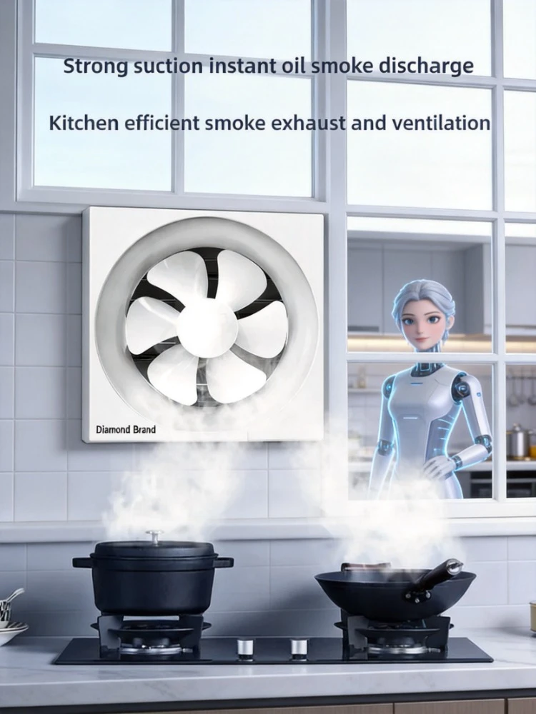 Soft Sound High Power Ventilation Fan Household Exhaust Fan Suitable For Bathroom Kitchen Range Hood
Soft Sound High Power Ventilation Fan Household Exhaust Fan Suitable For Bathroom Kitchen Range Hood